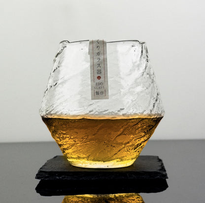 Japanese Snowflake Whisky Glass - Solkatt Designs 