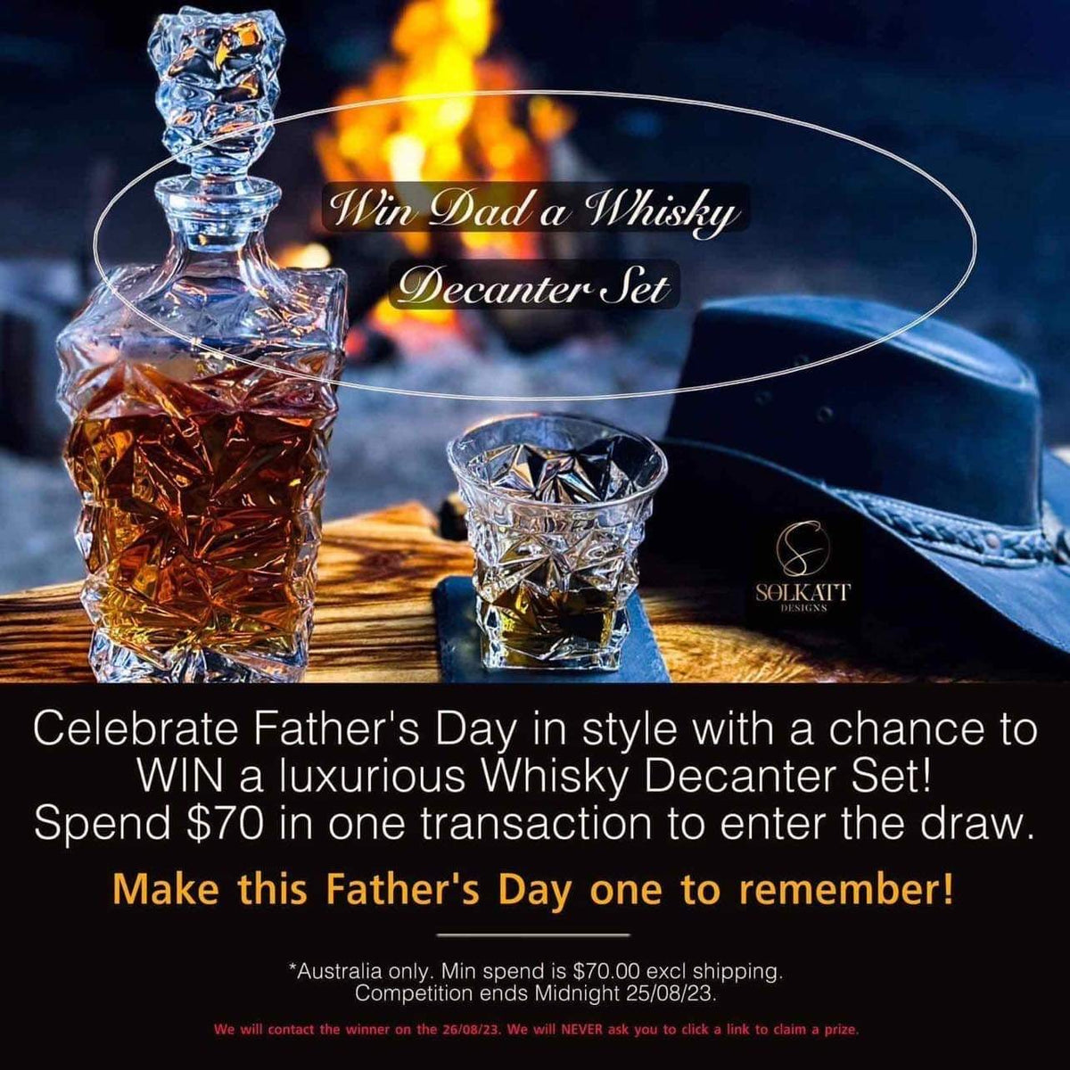 Fathers day giveaway 2023 Solkatt Designs