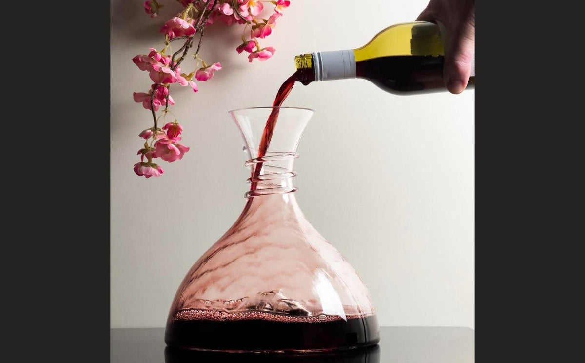 Mountain Glass Red or White Wine Decanter Solkatt Designs