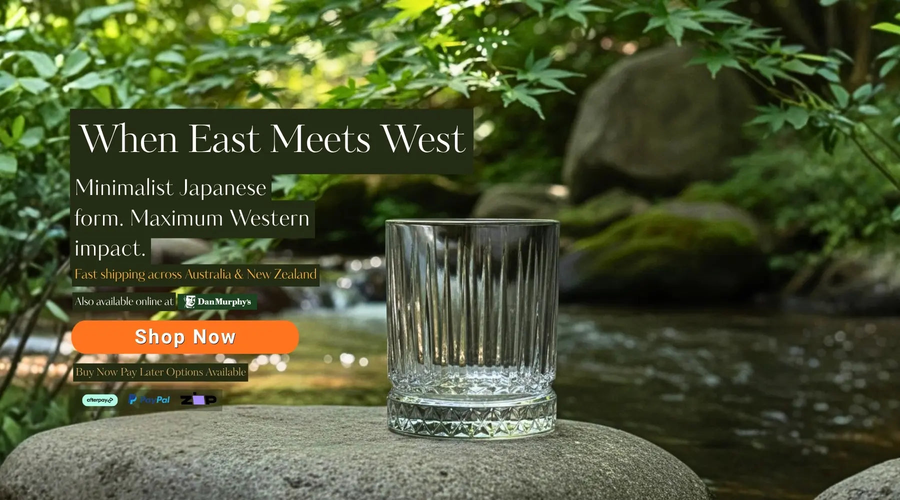 Australia's best whisky glasses with custom wooden boxes at Solkatt Designs desktop banner