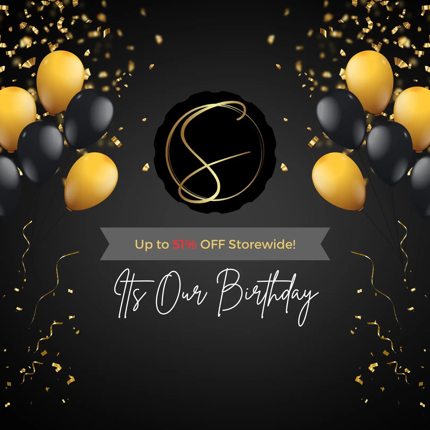 Solkatt Designs birthday sale promotional banner