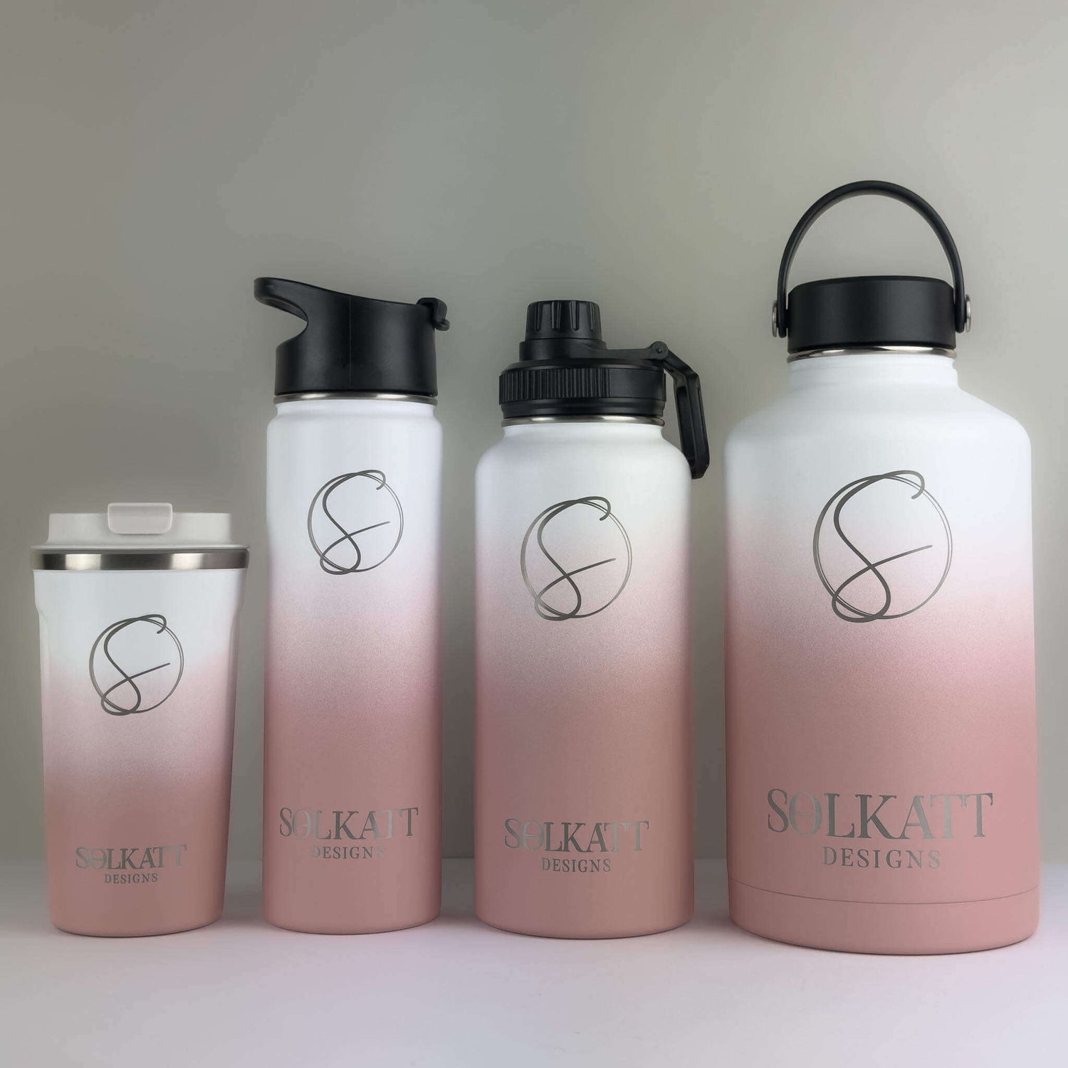 Musk Essence (Soft Pink) Stainless Steel Insulated Drink Bottle - Solkatt Designs