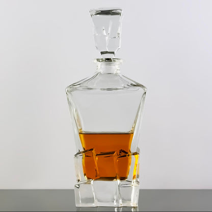 Rock Bottom Decanter and 4 Glass Set Whisky