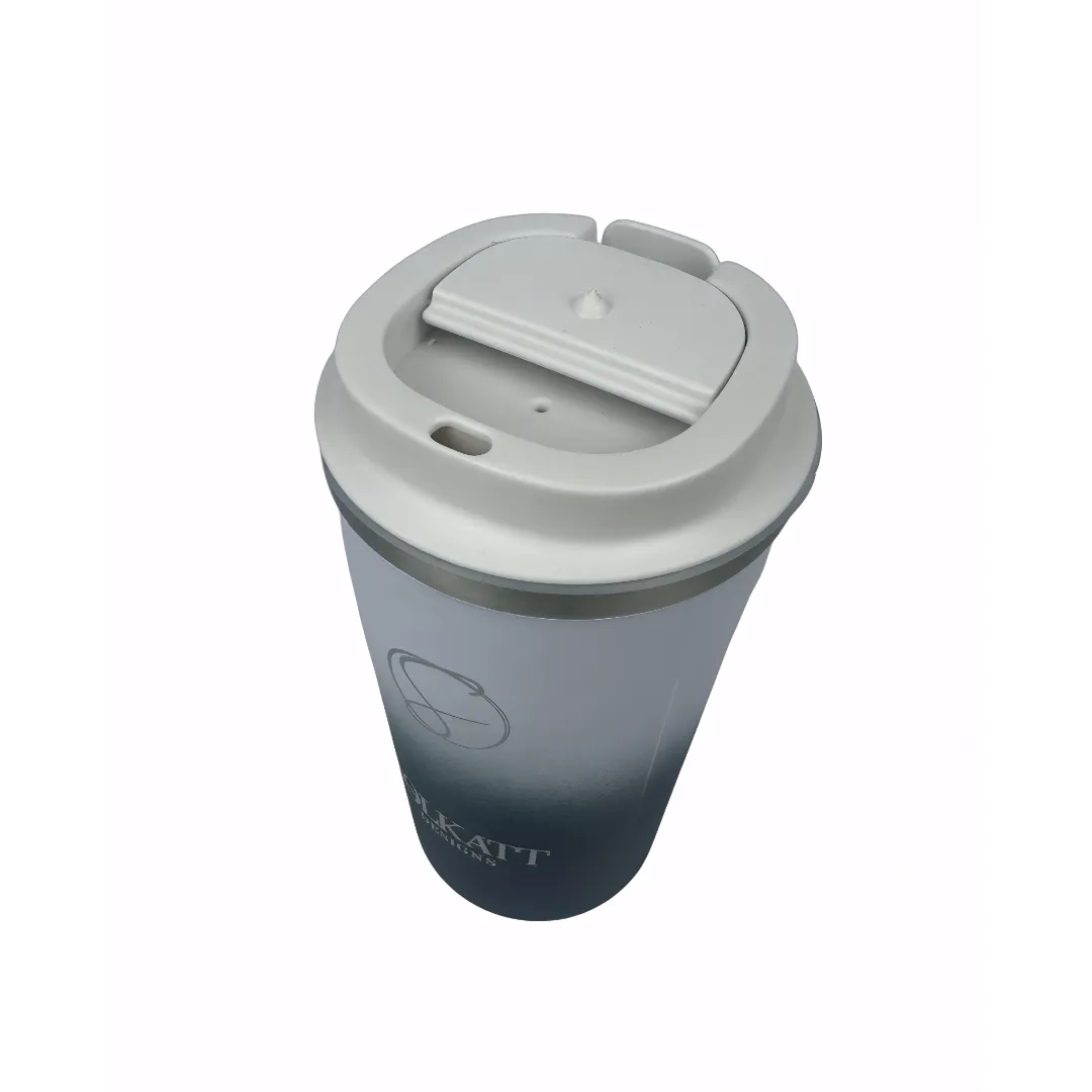 500ml reusable insulated travel coffee cup in stainless steel – leakproof and eco-friendly dark blue - solkatt designs