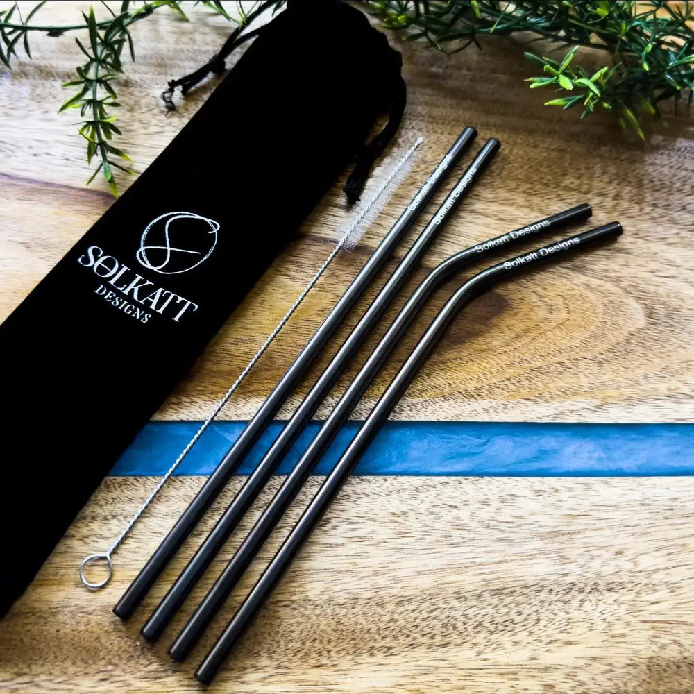 Stainless Steel Straw Set