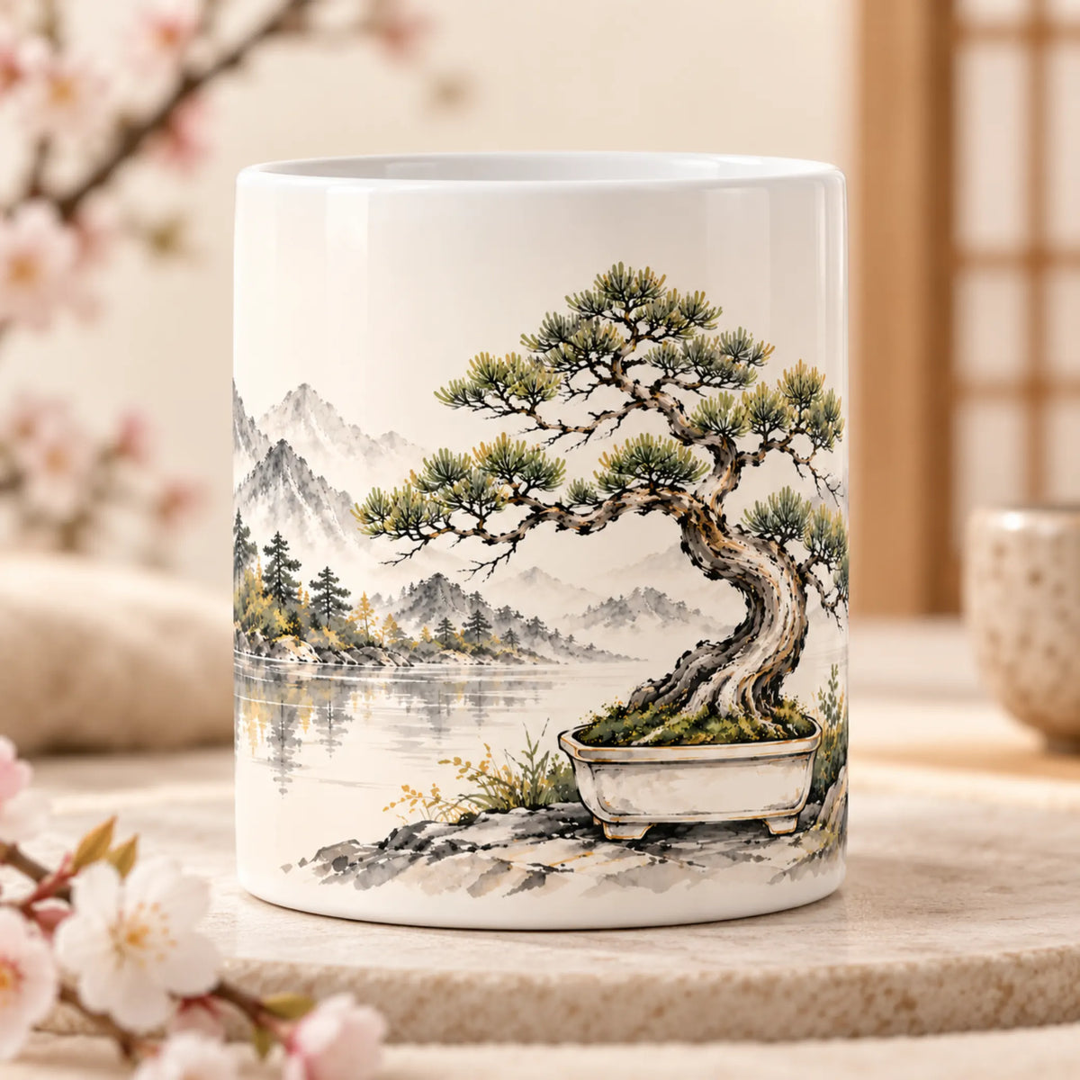 Bonsai Ceramic Coffee Mug – 325ml