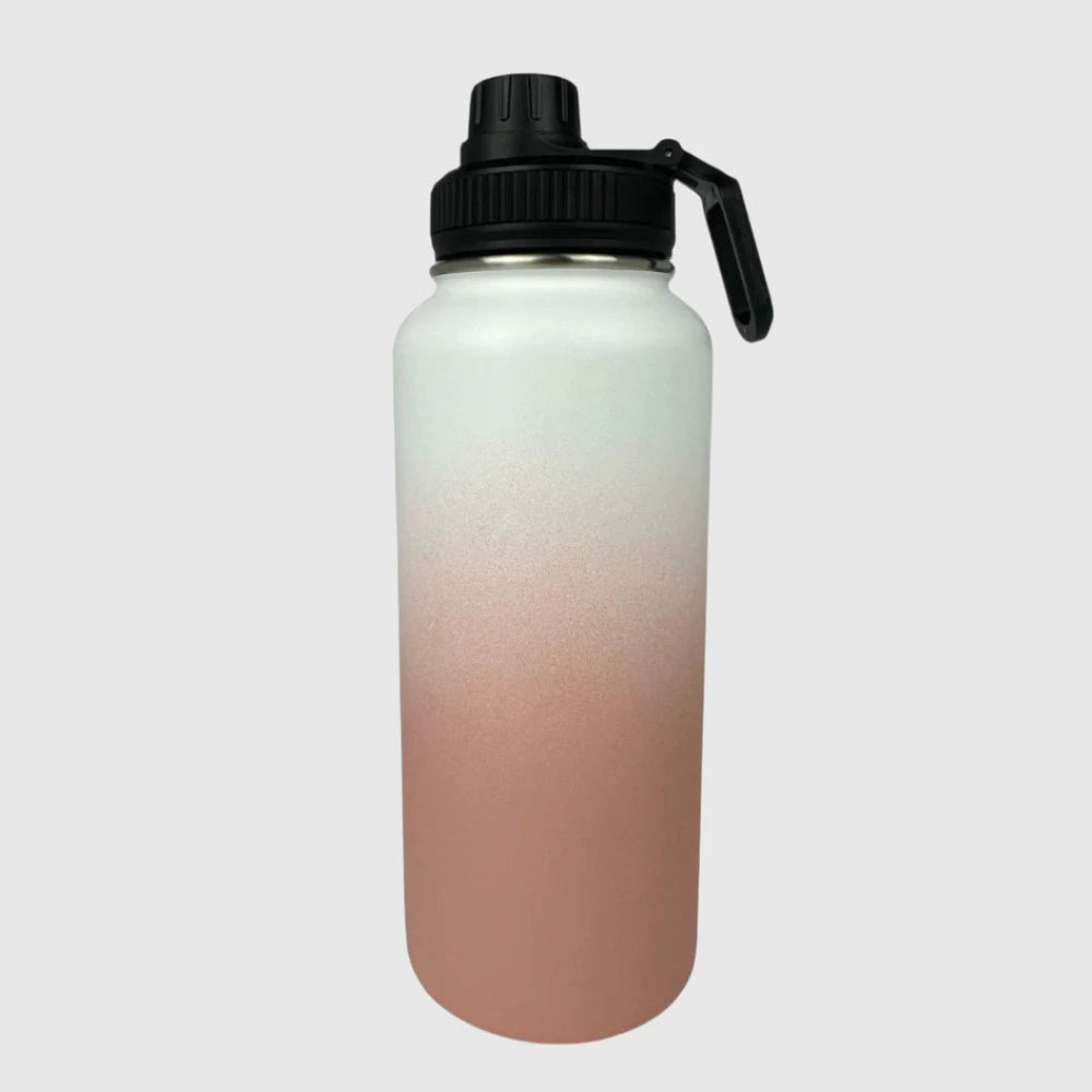 Coral Pink Insulated Water Bottle - 950ml (32oz) Stainless Steel