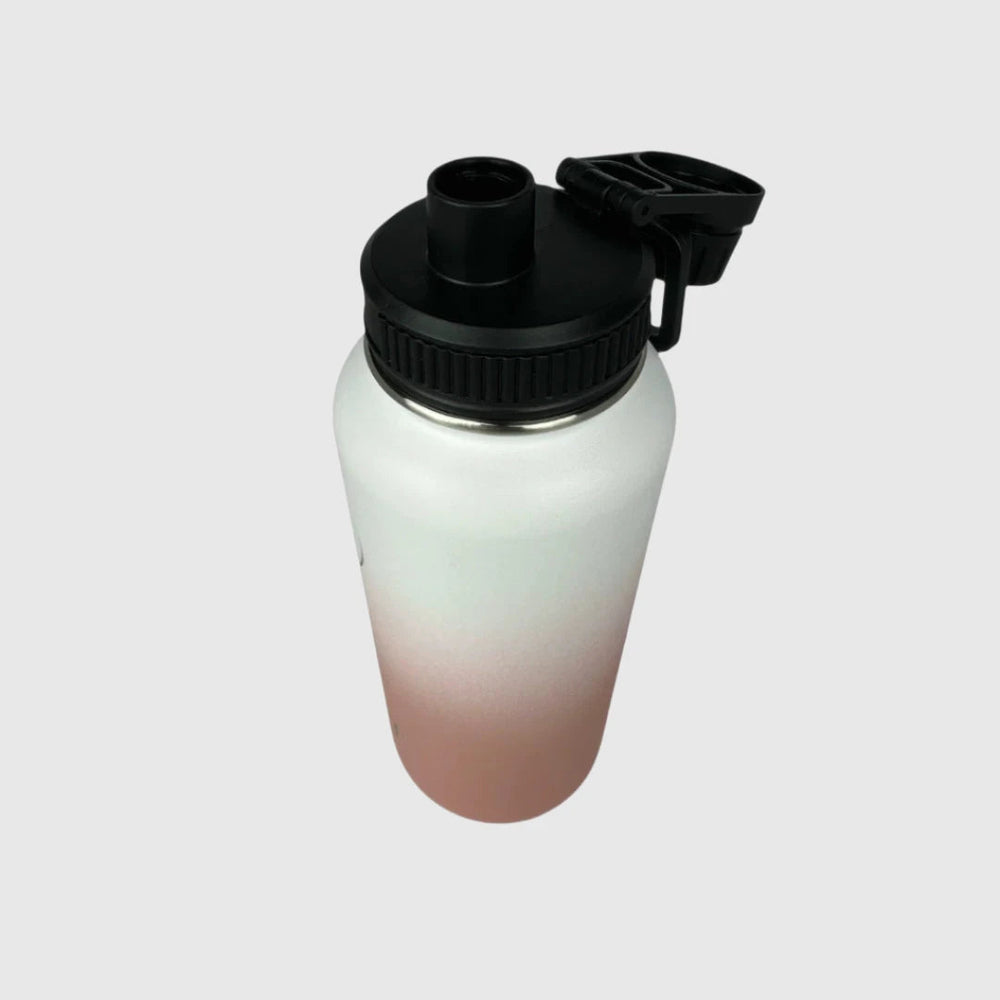Coral Pink Insulated Water Bottle - 950ml (32oz) Stainless Steel