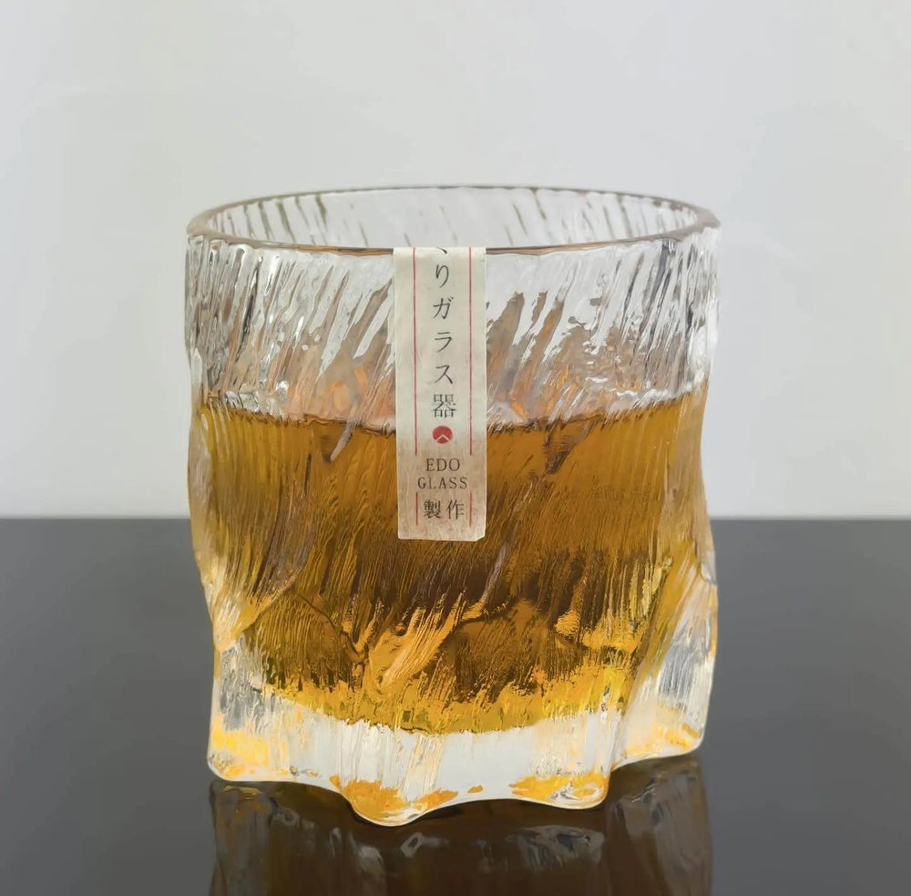 Dragon Claw Whisky Glass - 310ml Japanese Tumbler with Wooden Gift Box