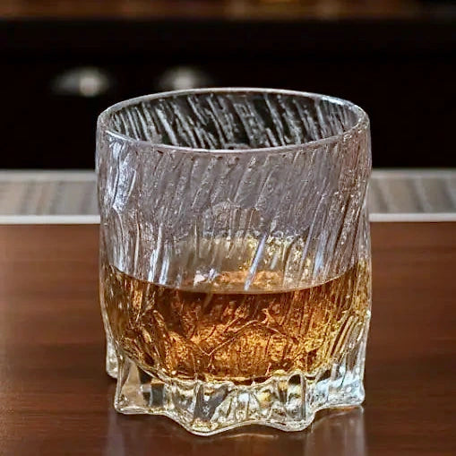 Dragon Claw Whisky Glass - 310ml Japanese Tumbler with Wooden Gift Box