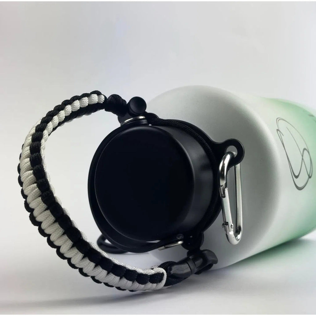 Drink Bottle Paracord Handle With Clip - Solkatt Designs