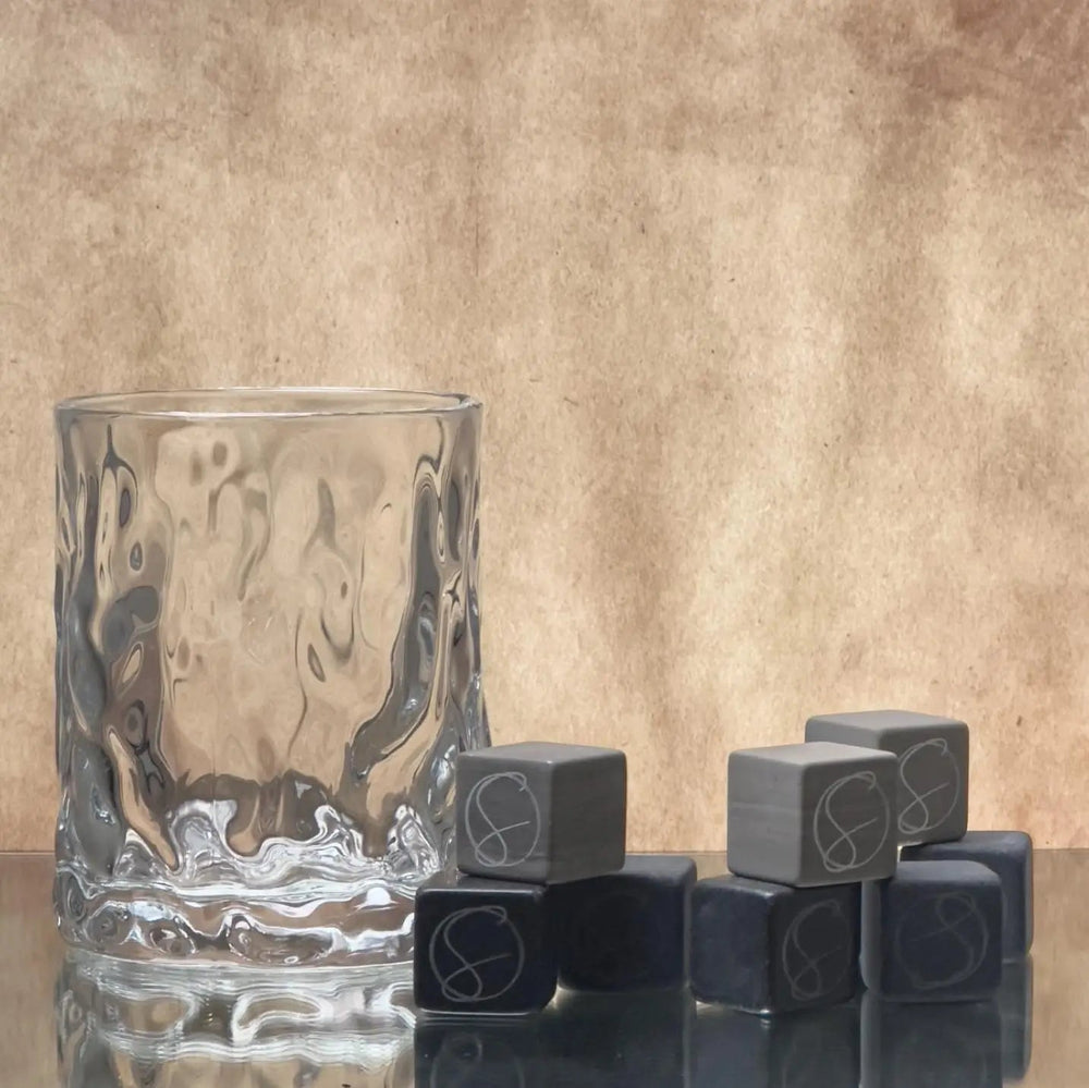 Hand Cut Granite Whisky Stones