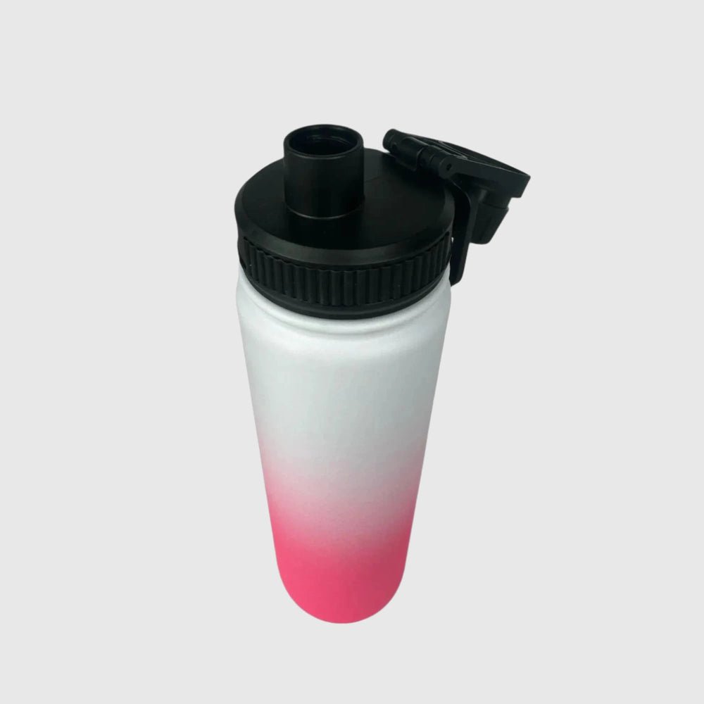 Hot Pink Insulated Water Bottle - 650ml (22oz) Stainless Steel