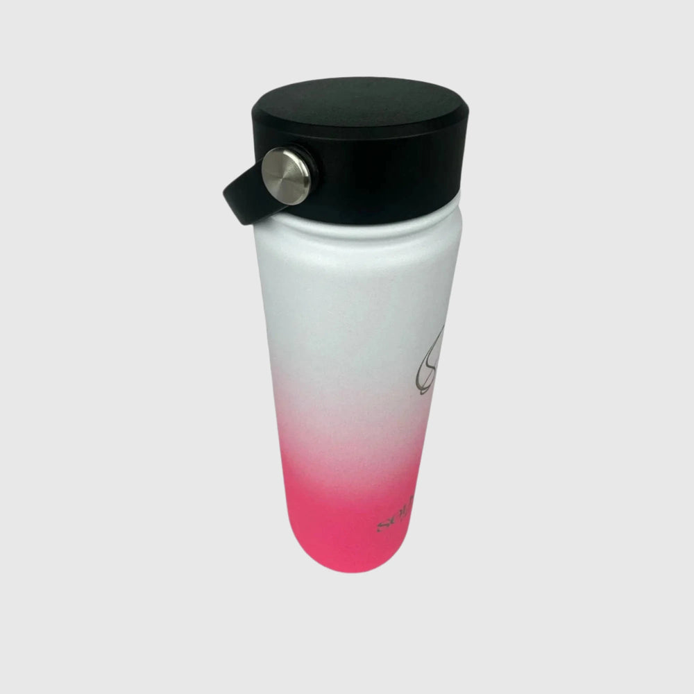 Hot Pink Insulated Water Bottle - 650ml (22oz) Stainless Steel
