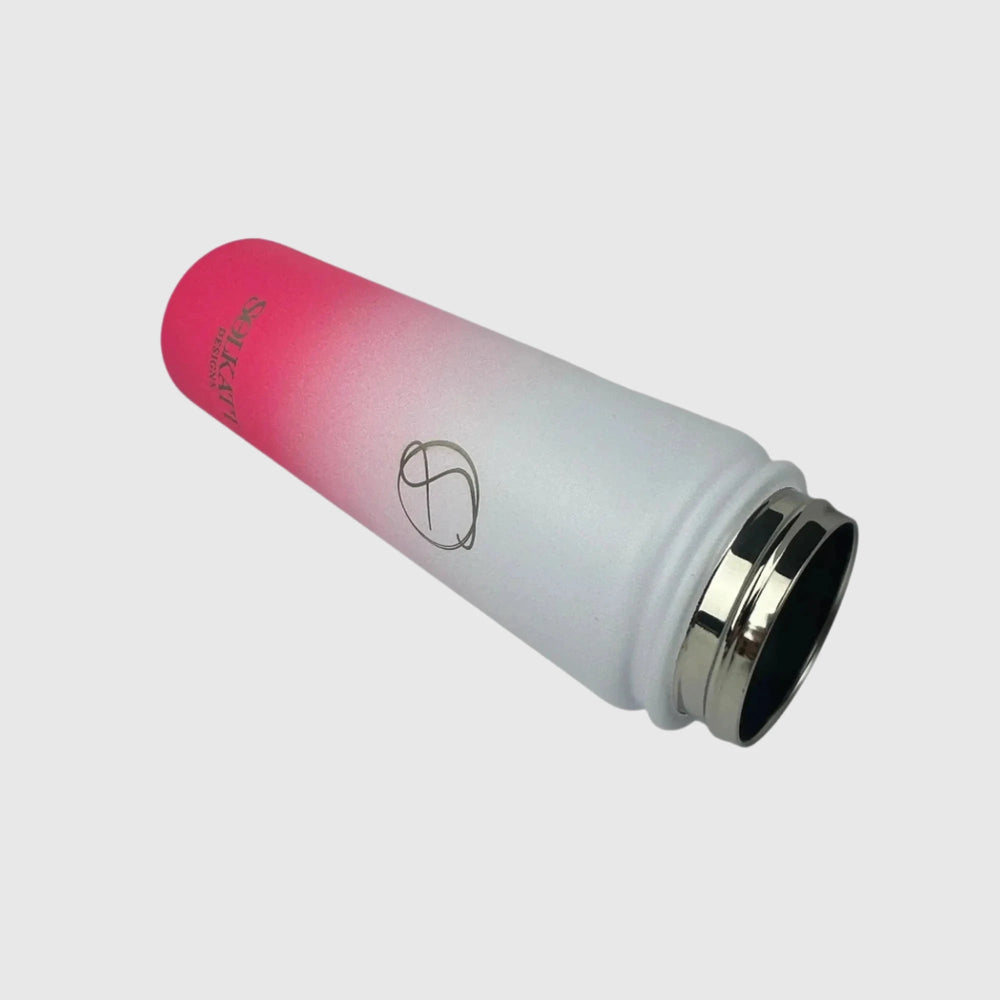 Hot Pink Insulated Water Bottle - 650ml (22oz) Stainless Steel