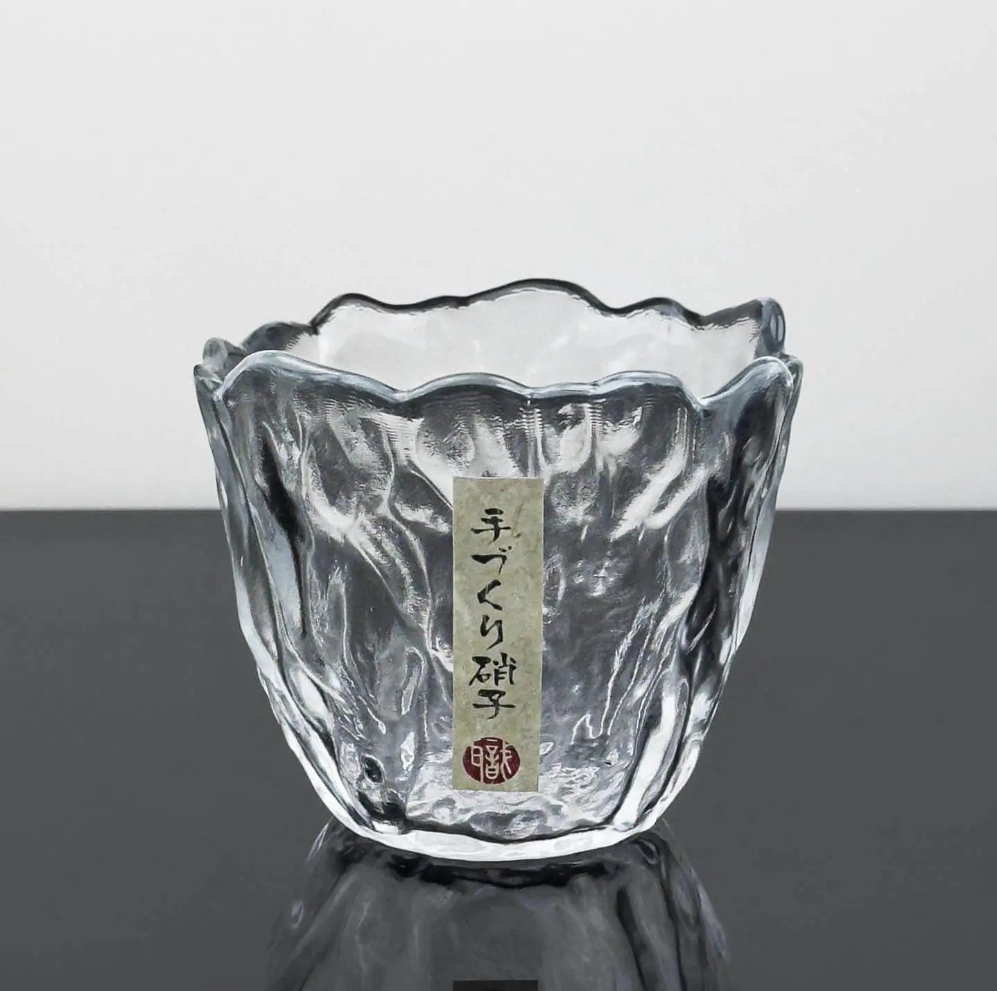 Sakura Whisky Glass - 180ml Japanese Style Tumbler with Wooden Gift Box - Solkatt Designs 