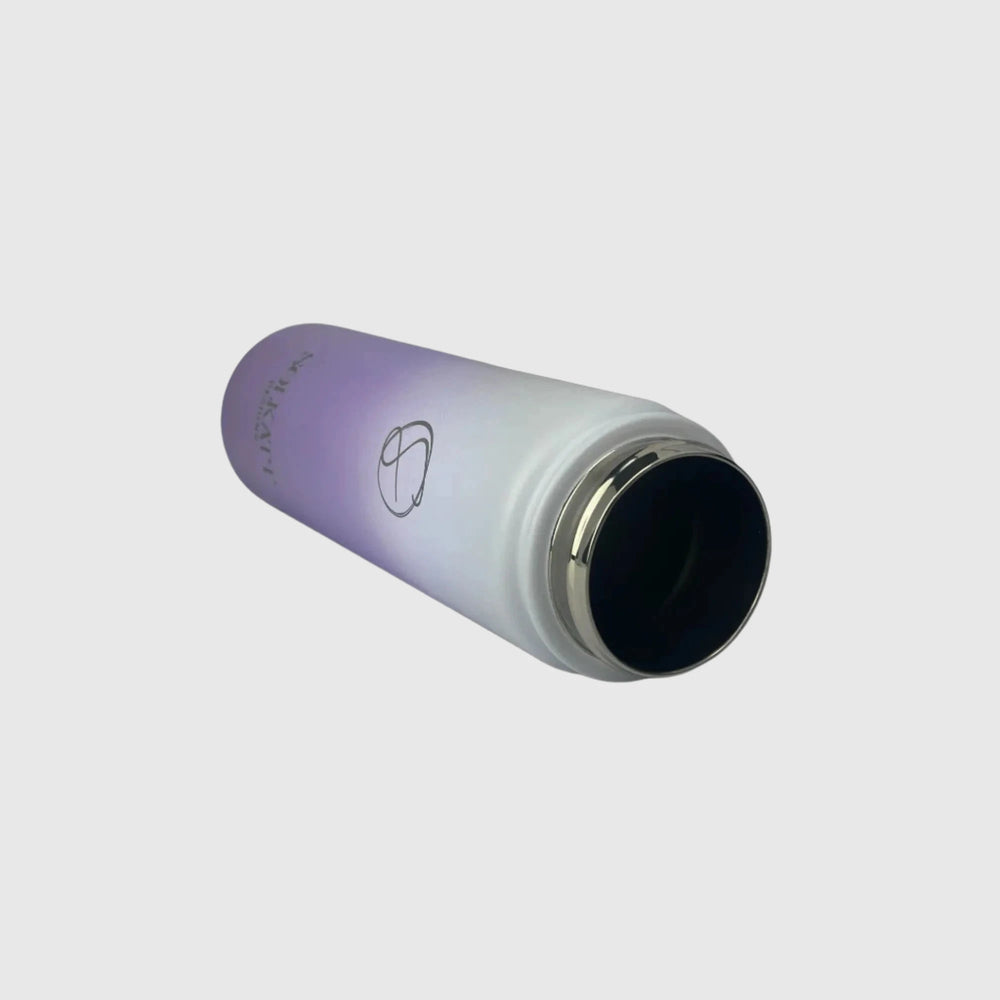 Lavender Lilac Insulated Water Bottle - 650ml (22oz)  Stainless Steel