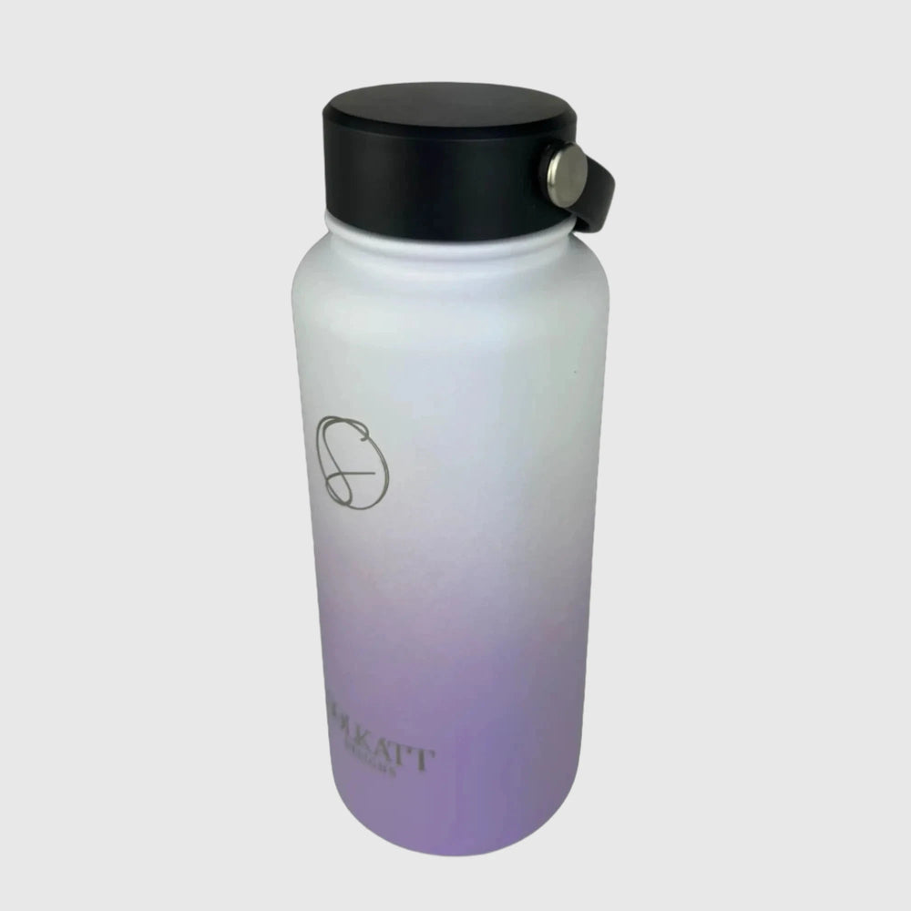 Lavender Lilac Insulated Water Bottle - 950ml (32oz) Stainless Steel