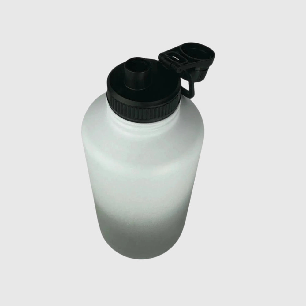 Misty Grey Insulated Water Bottle - 1.9L (64oz) Stainless Steel