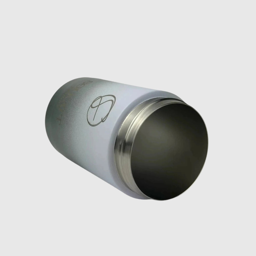 Misty Grey Stubby Cooler - Ombre Style, Insulated Stainless Steel