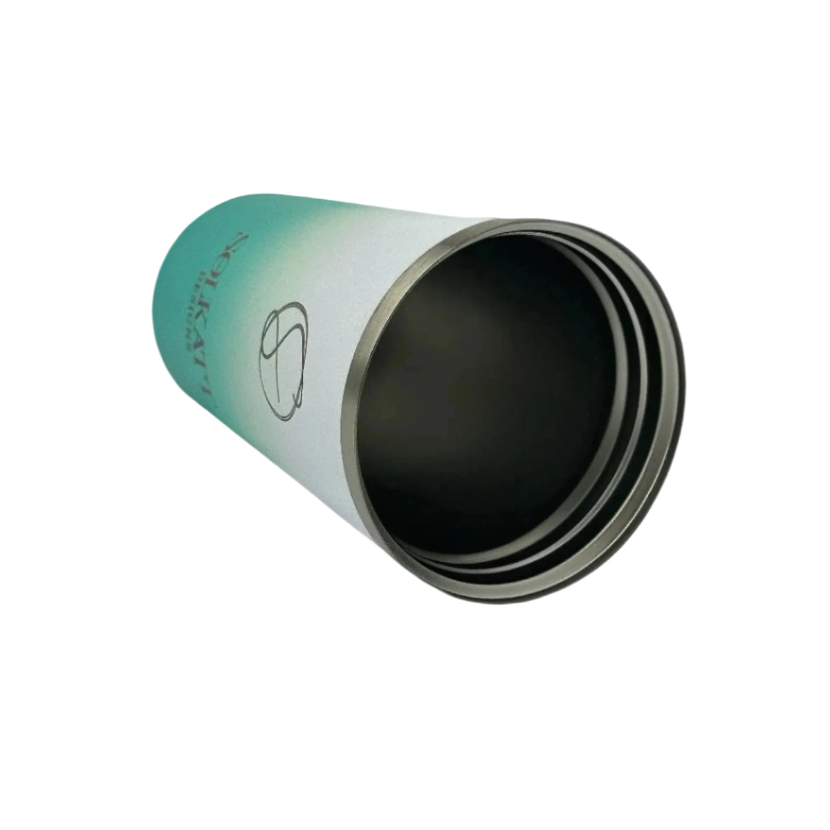 Ocean Aqua Insulated Travel Coffee Cup - 500ml - Solkatt Designs 