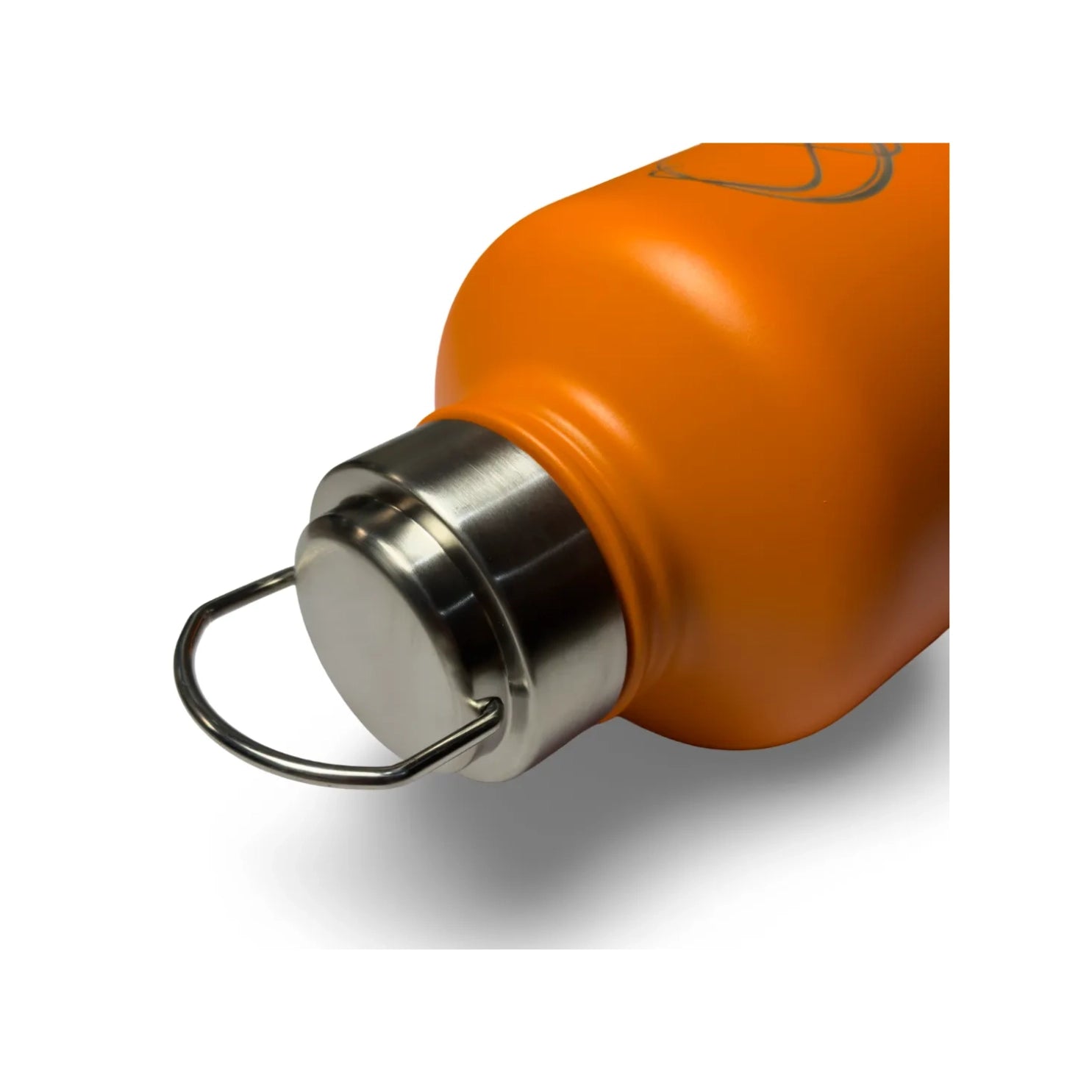 Old Mate Orange Insulated Tradie Water Bottle - 1.9L (64oz) Stainless Steel - Solkatt Designs 