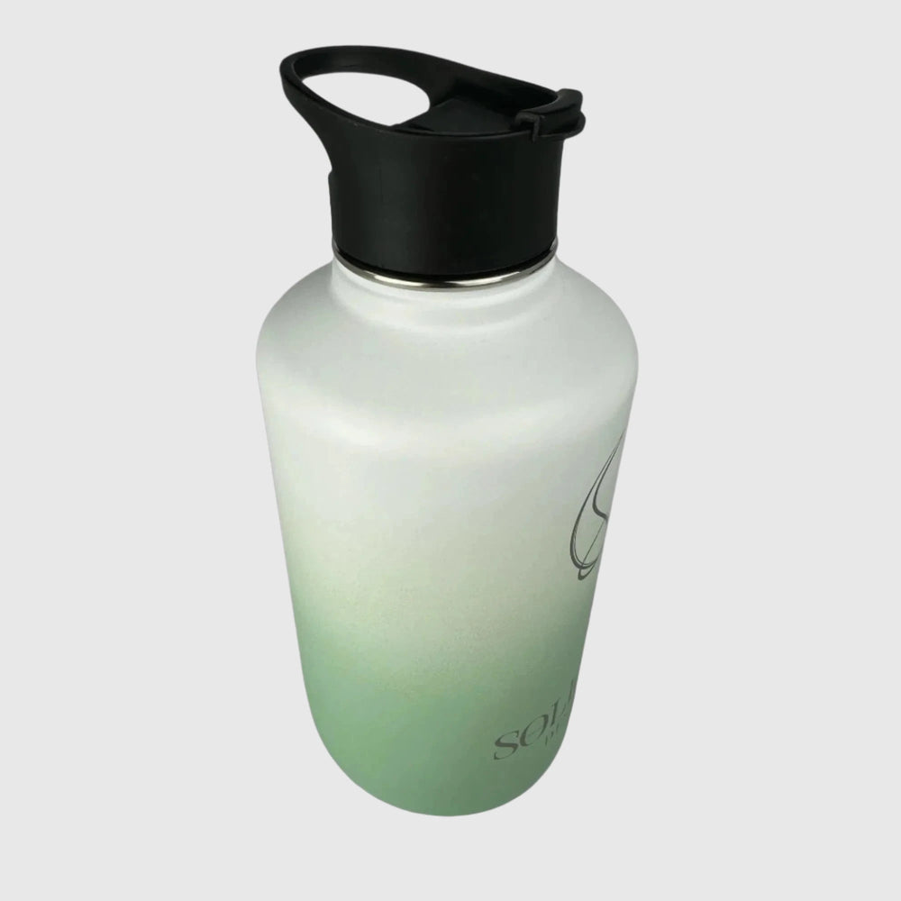 Pastel Green Insulated Water Bottle - 1.9L (64oz) Stainless Steel