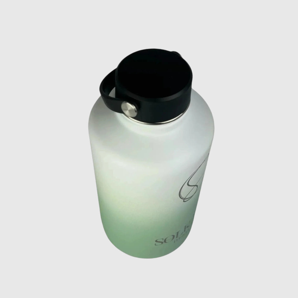 Pastel Green Insulated Water Bottle - 1.9L (64oz) Stainless Steel