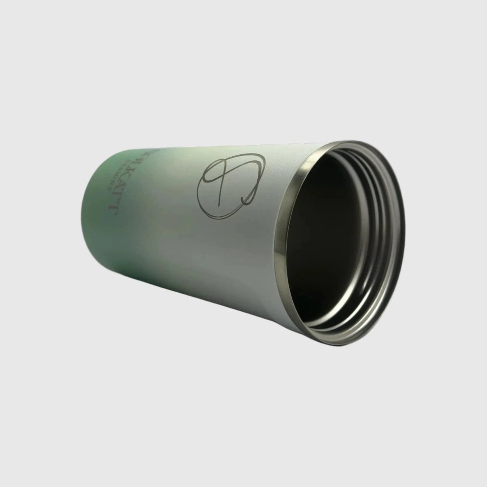 Pastel Green Insulated Travel Coffee Cup - 500ml Stainless Steel
