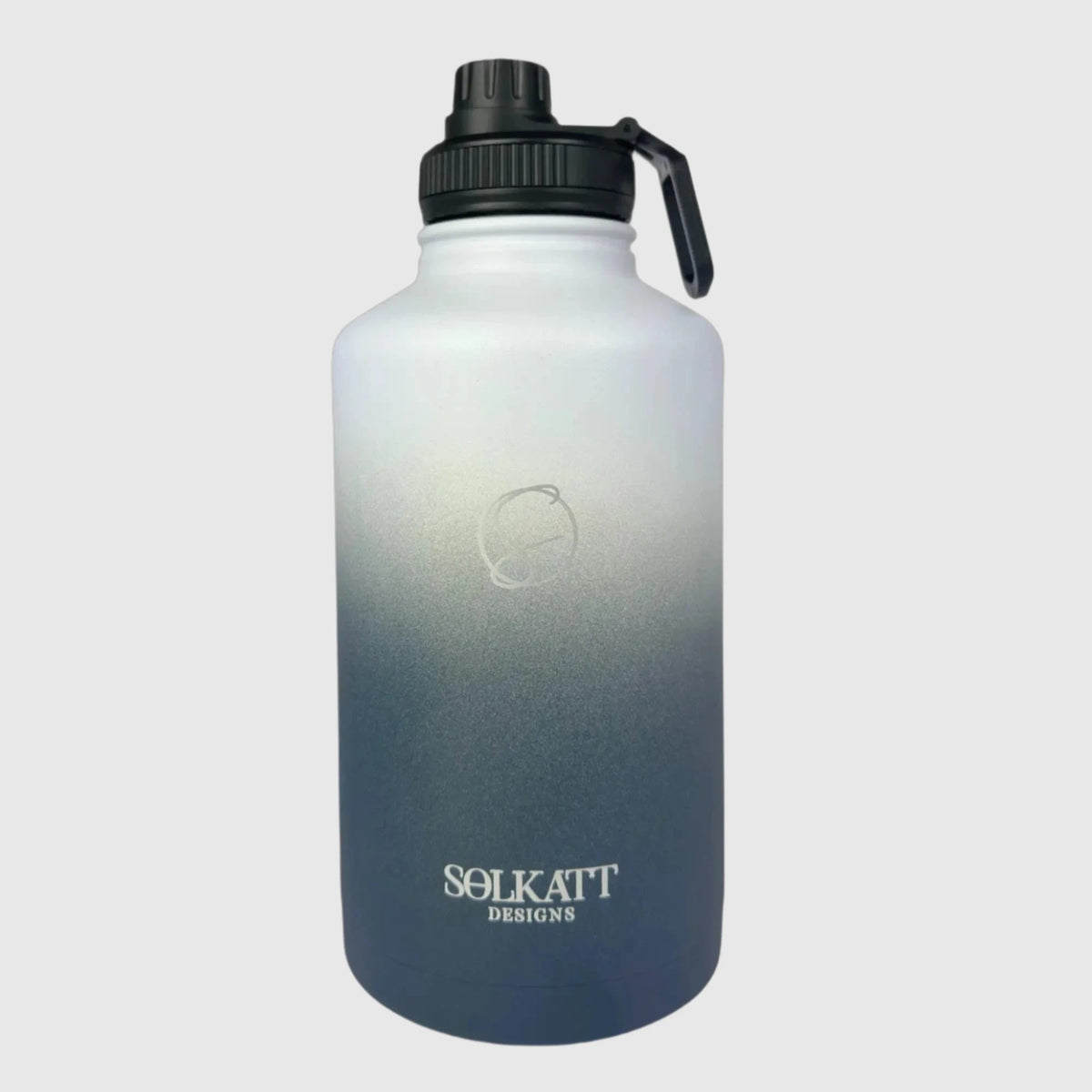 Royal Blue Insulated Water Bottle - 1.9L (64oz) Stainless Steel - Solkatt Designs
