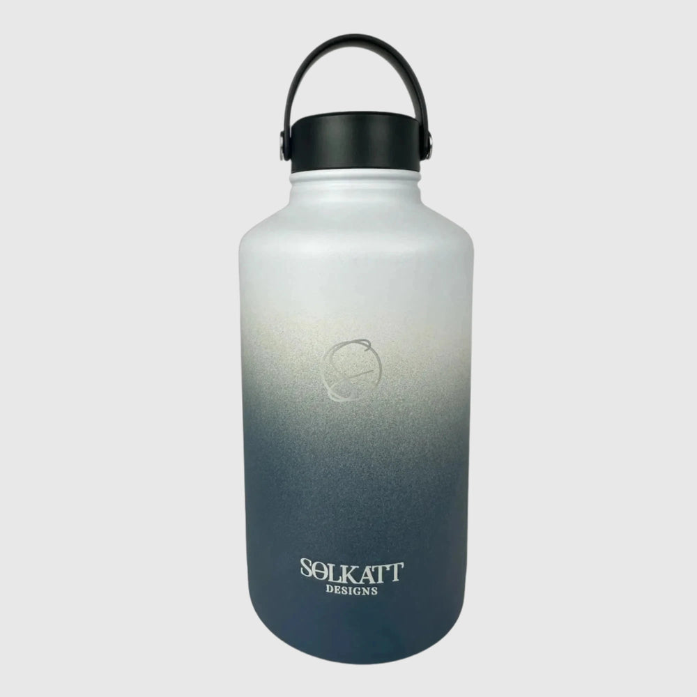 Royal Blue Insulated Water Bottle - 1.9L (64oz) Stainless Steel