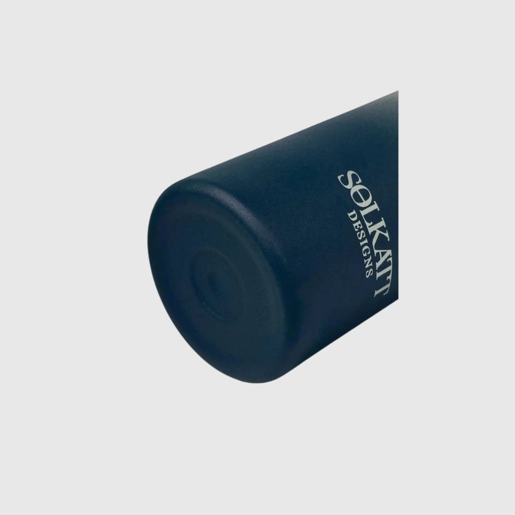 Royal Blue Insulated Water Bottle - 650ml (22oz) Stainless Steel - Solkatt Designs 