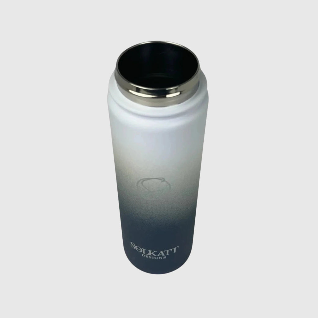 Royal Blue Insulated Water Bottle - 650ml (22oz) Stainless Steel - Solkatt Designs 