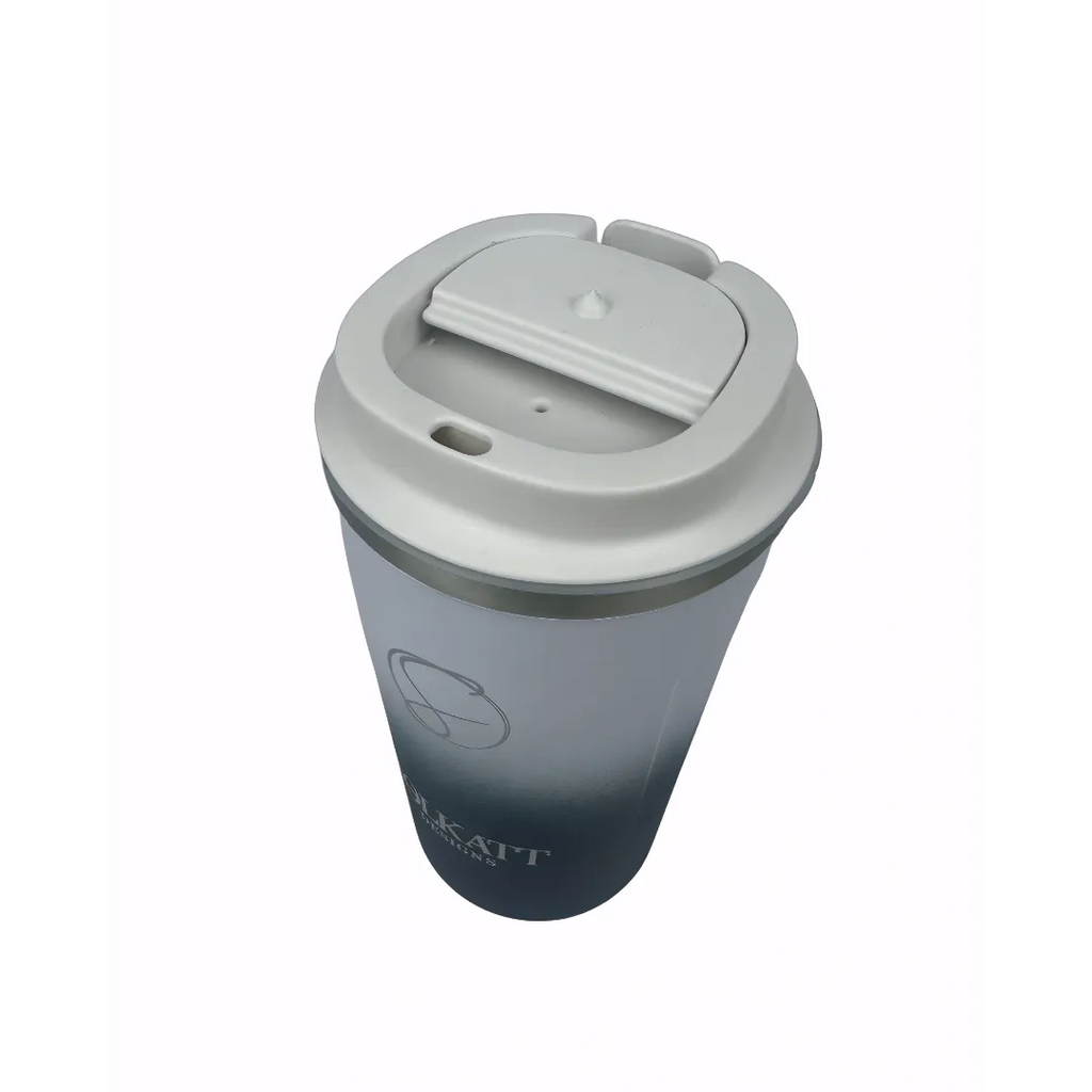 Royal Blue Insulated Travel Coffee Cup - 500ml Stainless Steel - Solkatt Designs 
