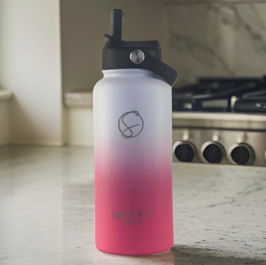Hot Pink 950ml / 32oz Stainless Steel Insulated Drink Bottle