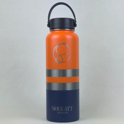 Ole Mate Orange Stainless Steel Tradie Water Bottle