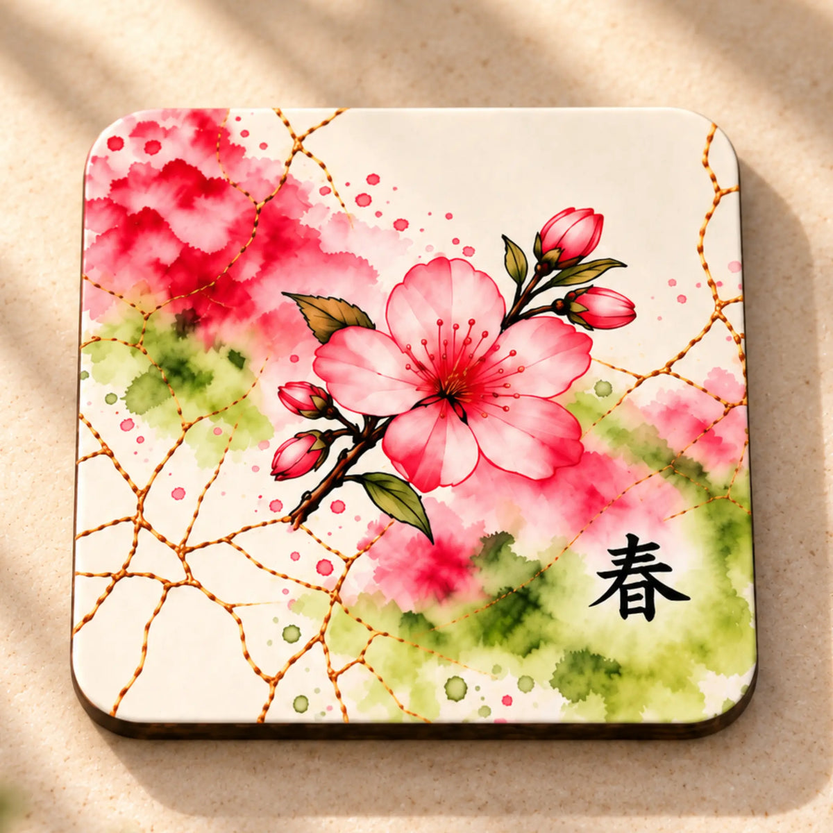Seasons Collection Drink Coaster Set of 4 - Solkatt Designs