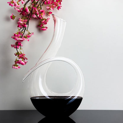 The Airlie Wine Decanter Hand Blown Glass