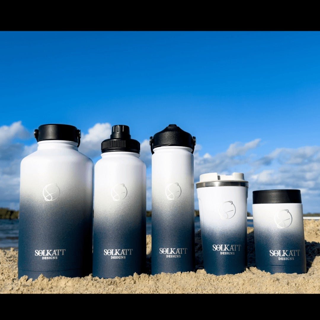 Royal Blue Stainless Steel Water Bottle